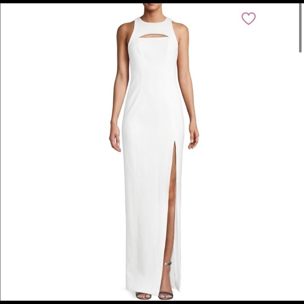 LIKELY gown front keyhole sleeveless size 0